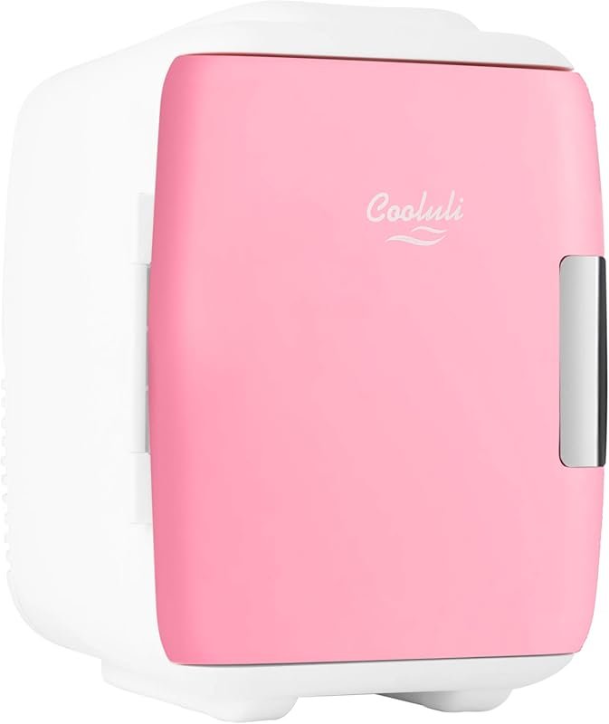 Cooluli 4L Mini Fridge: Portable Electric Cooler/Warmer for Skincare,