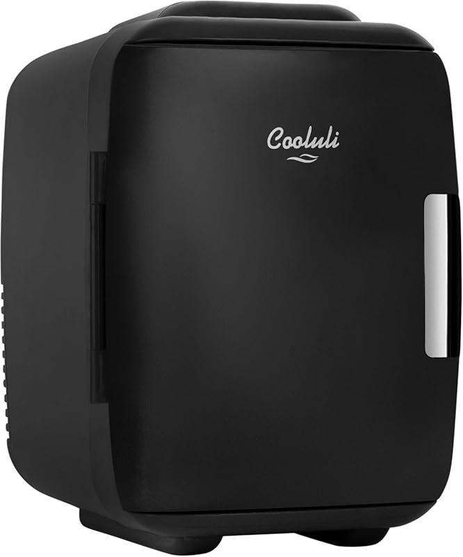 Cooluli 4L Mini Fridge: Portable Electric Cooler/Warmer for Skincare,