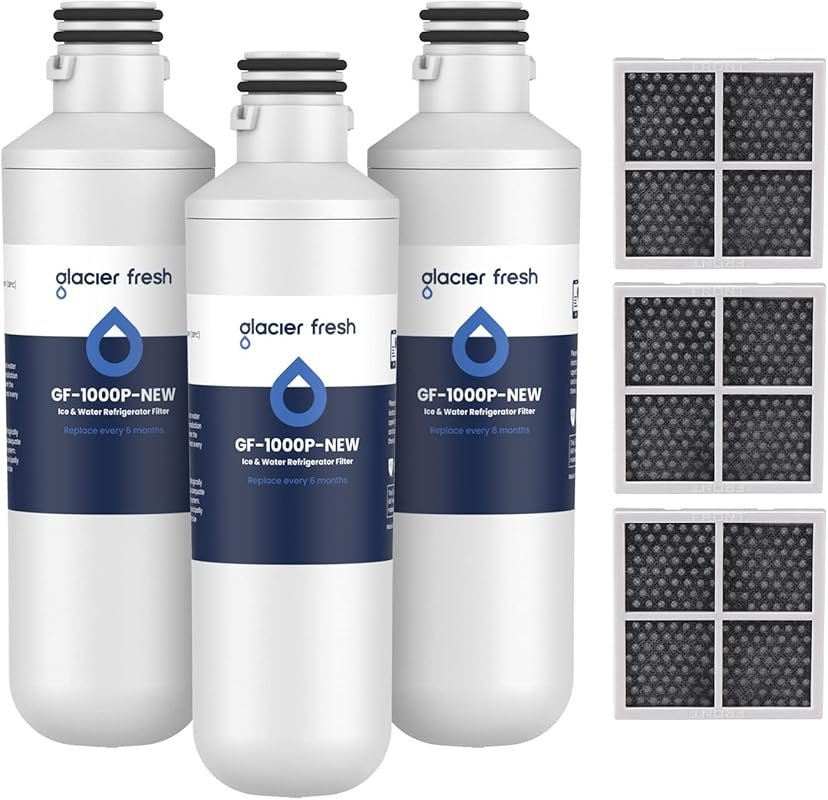 Glacier Fresh LT1000PC Filters: Compatible LT1000PC/PCS Water & LT120F