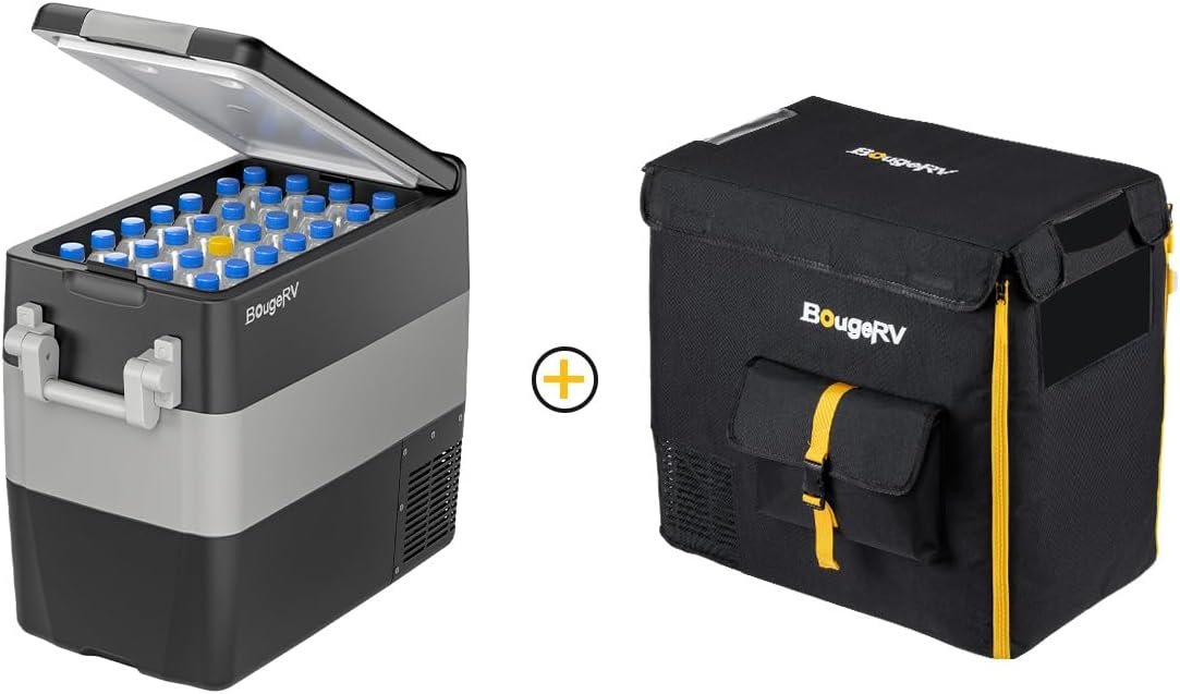 BougeRV 53 Quart Car Freezer