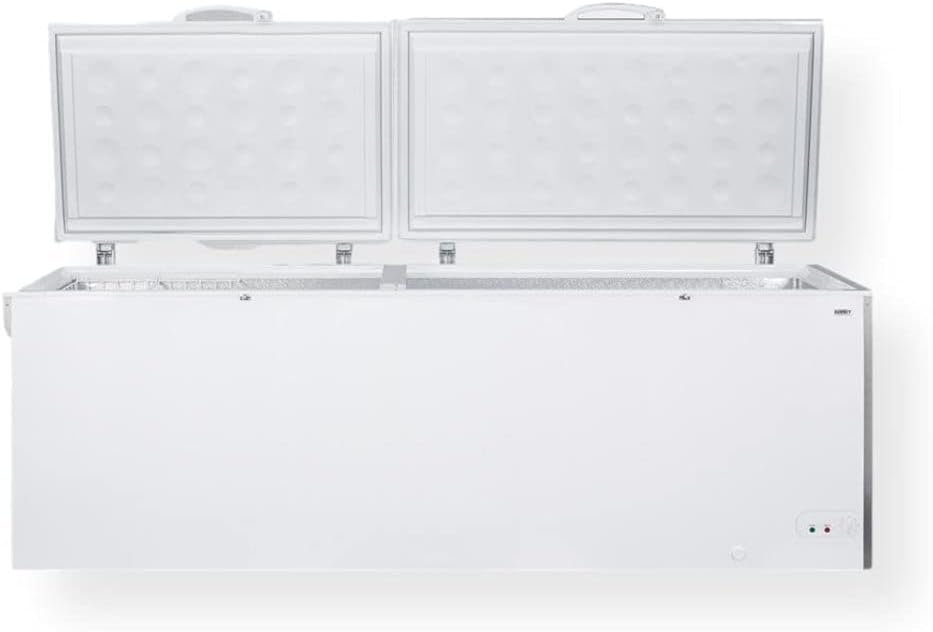 Summit 27 Cu.Ft. White Chest Freezer with Manual Defrost & Thick Walls