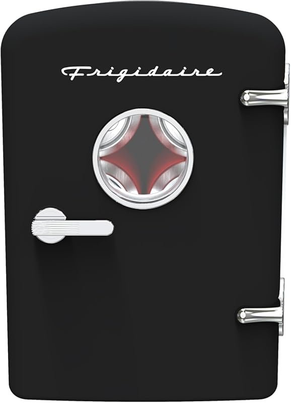 Frigidaire Retro 9-Can Mini Fridge: Portable Cooler for Home, Office, 