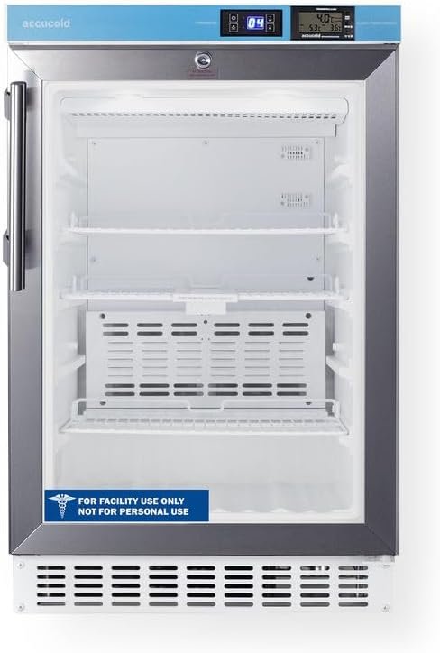 Accucold 2.65 cu.ft. ADA Compliant Medical Refrigerator with Glass Doo