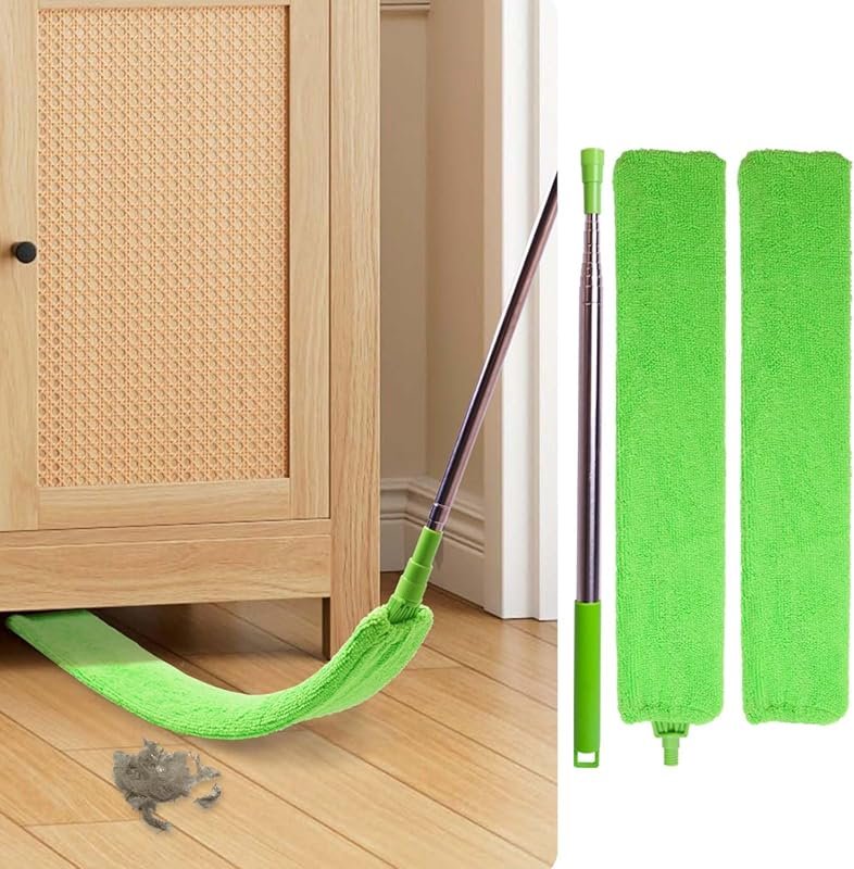 Bafezoze Retractable Gap Dust Cleaner: Skinny Duster for Under Applian