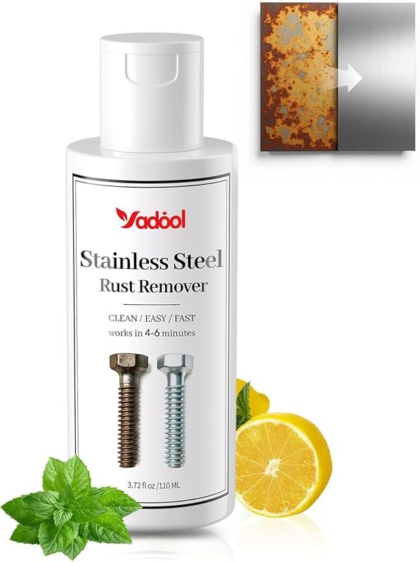 Stainless Steel Rust Stain Remover & Cleaner for Appliances, Grills, K