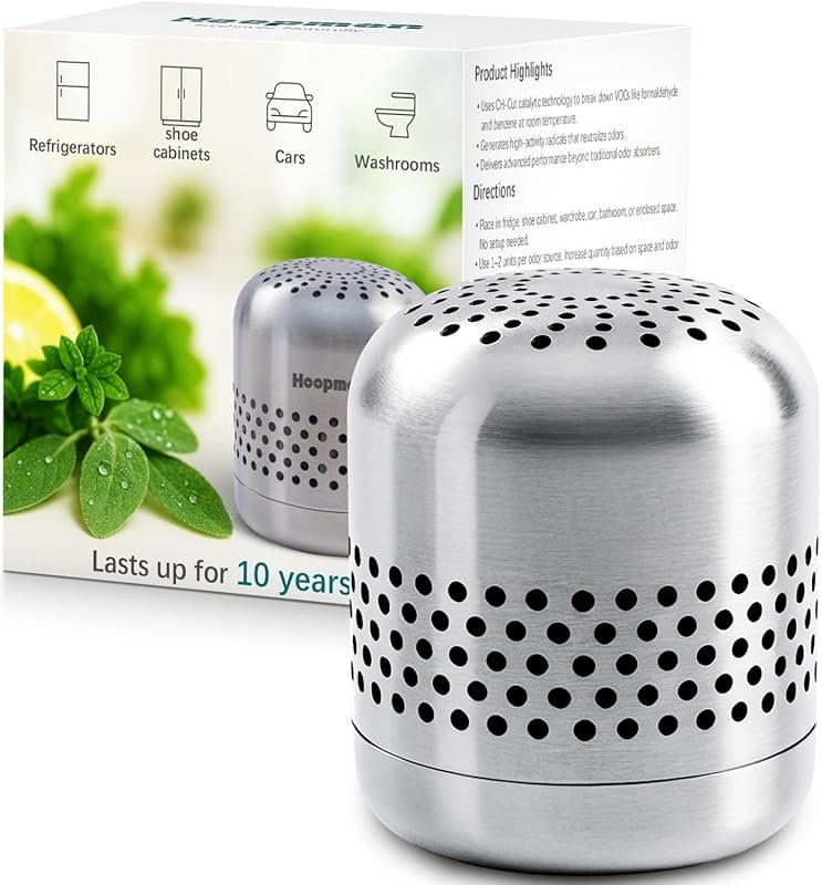 Nano Catalyst Fridge Deodorizer: 10-Year Odor Eliminator for Refrigera
