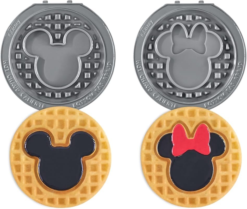 Dash MultiMaker Mini System Replacement Plates - Mickey & Minnie Ceram