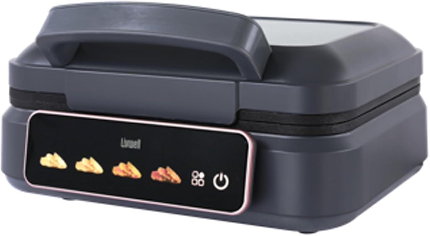 Livwell Smart Touch Belgian Liege Waffle Maker with Adjustable Brownin