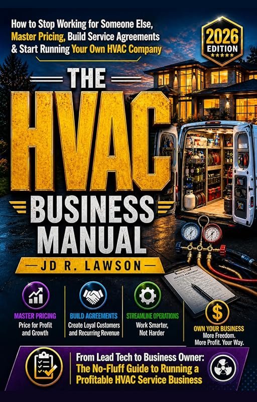 HVAC Business Manual: Master Pricing, Service Agreements & Start Your 
