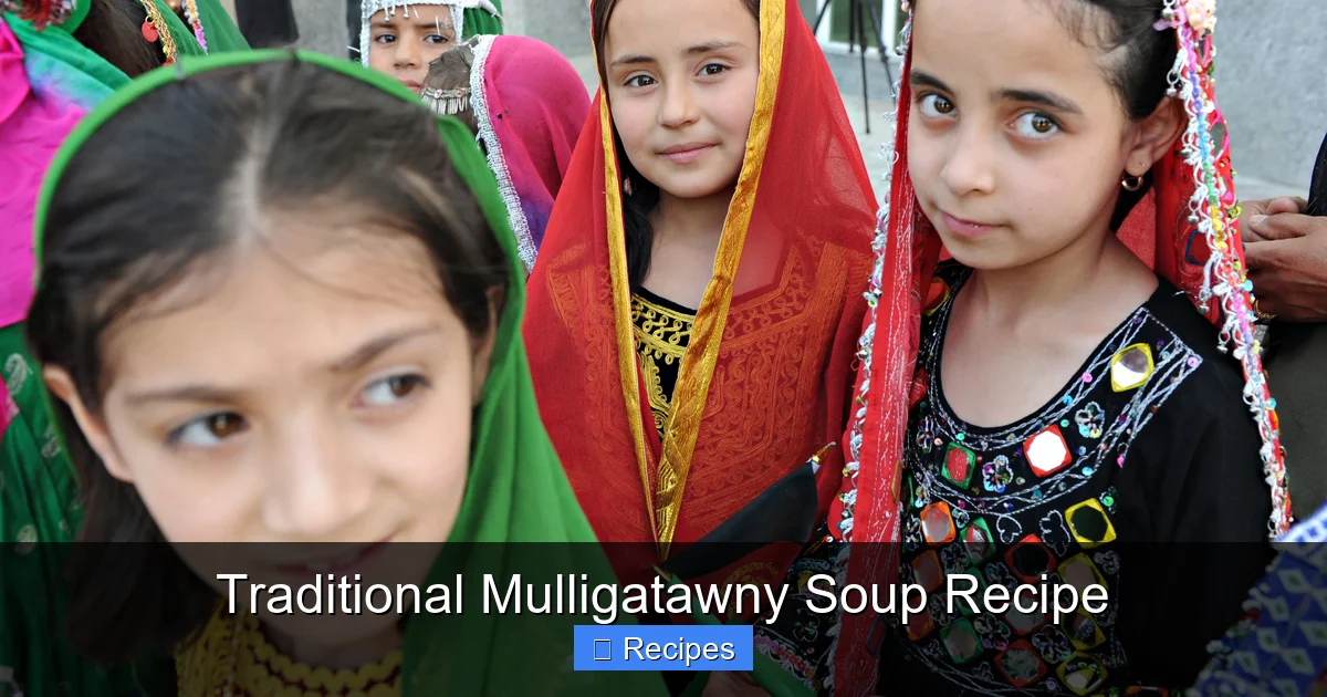 Traditional Mulligatawny Soup Recipe